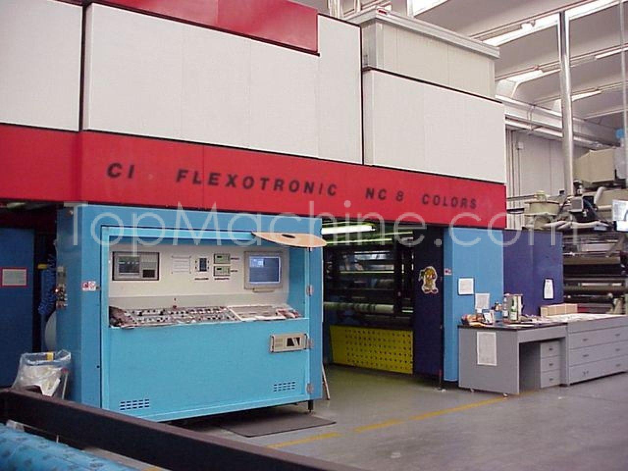 Used Multipress C.I. Flexotronic N.C. 1540-1200/8 Плёнка & Печать Флексопечатные с центральным барабаном