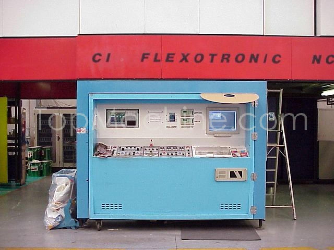 Used Multipress C.I. Flexotronic N.C. 1540-1200/8 Film & Print Impression flexo
