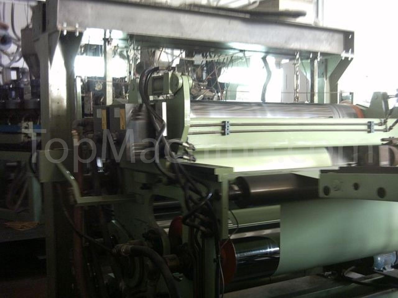 Used OMAM Cast Coex 90/70/70 电影和打印 铸造共挤生产线