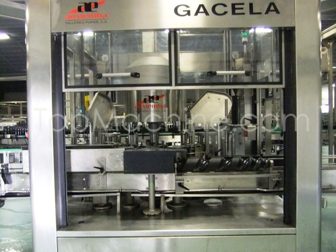 Used Auxiemba Gacela R - 8 -II -IZ Bibite e Liquidi Etichettatrice di bottiglie
