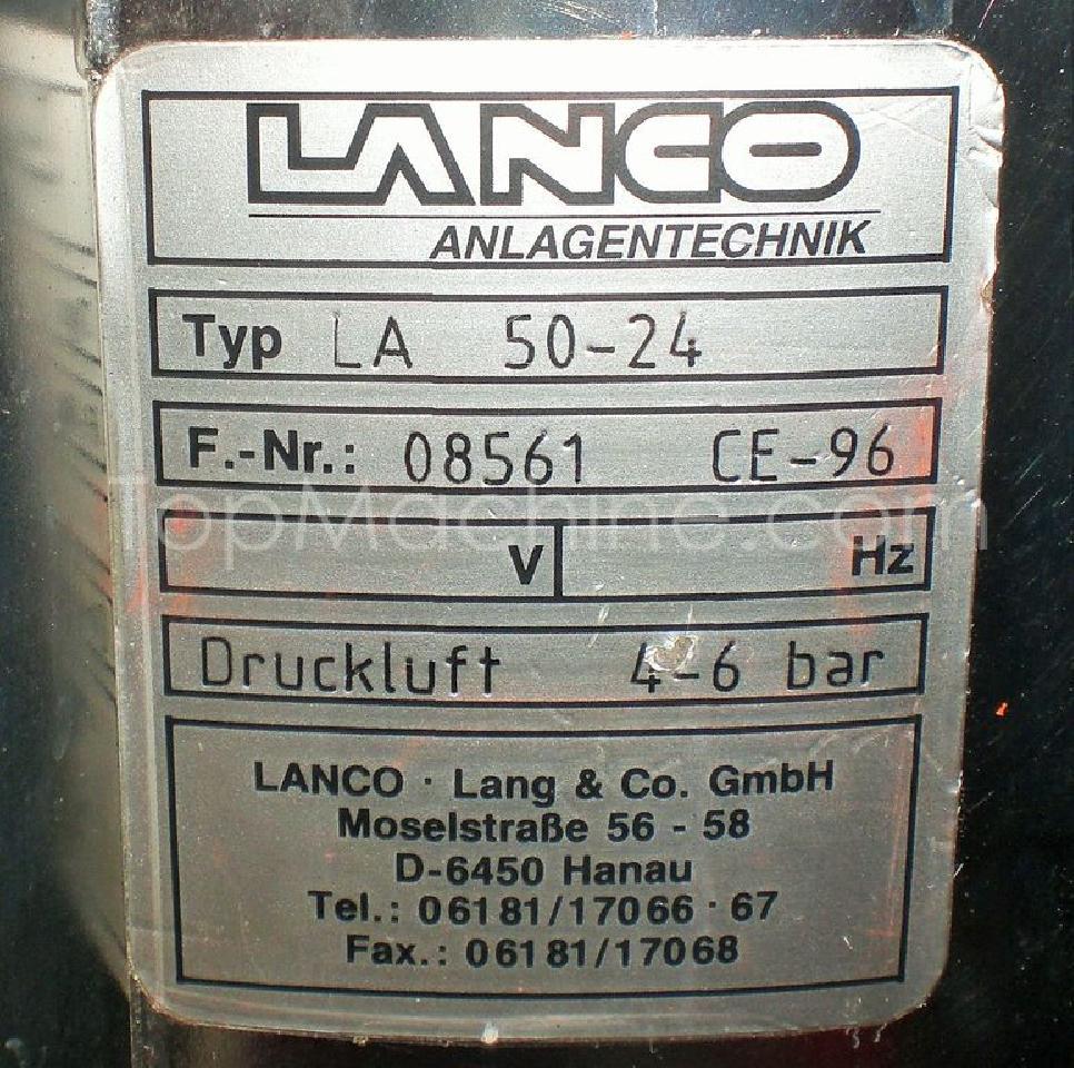 Used Lanco LA 50-24 + LA M1 MHS + LAE 201 Injection Diversos