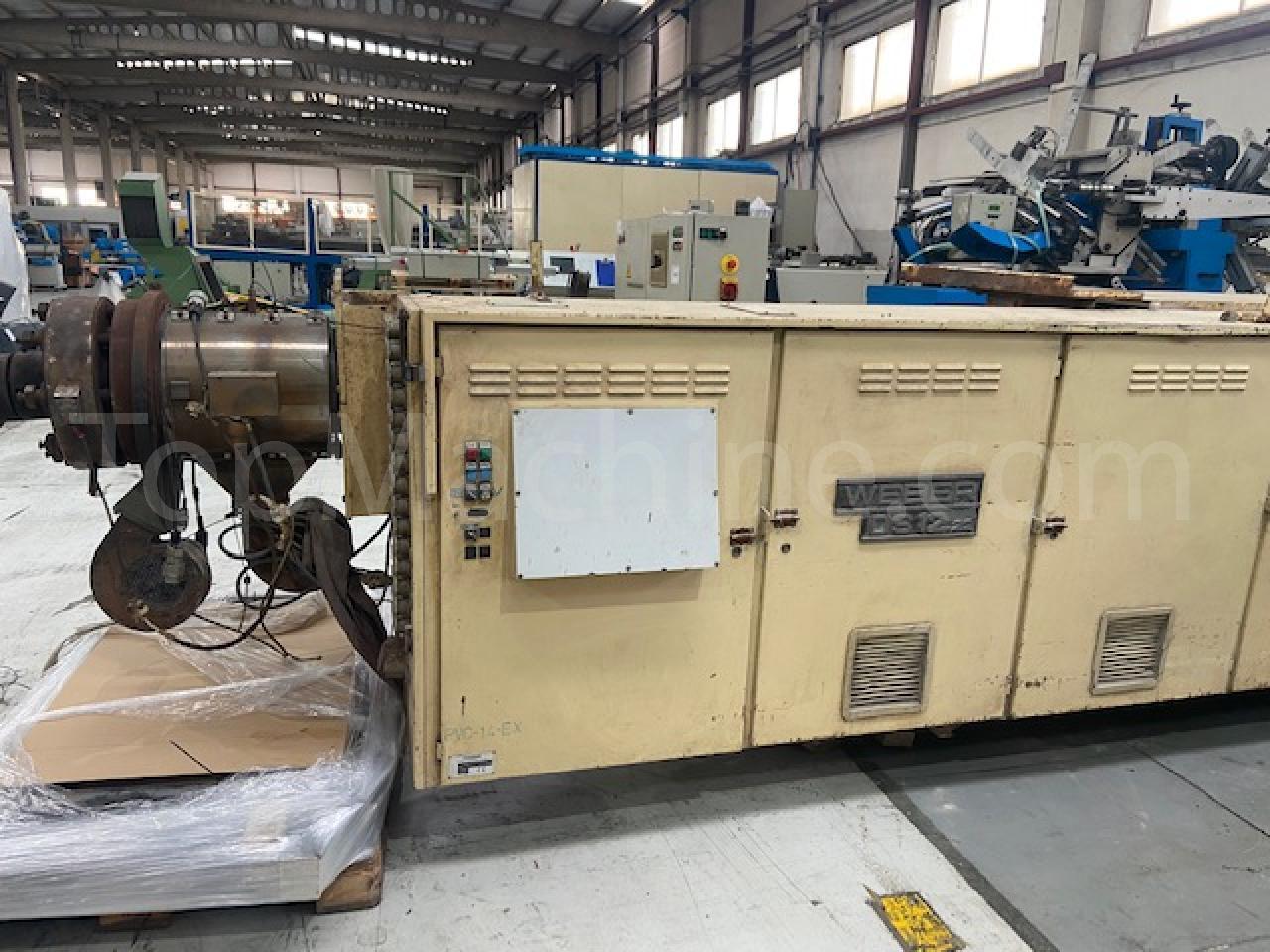 Used Weber DS 12.22 Extrusion PVC extrudeuse