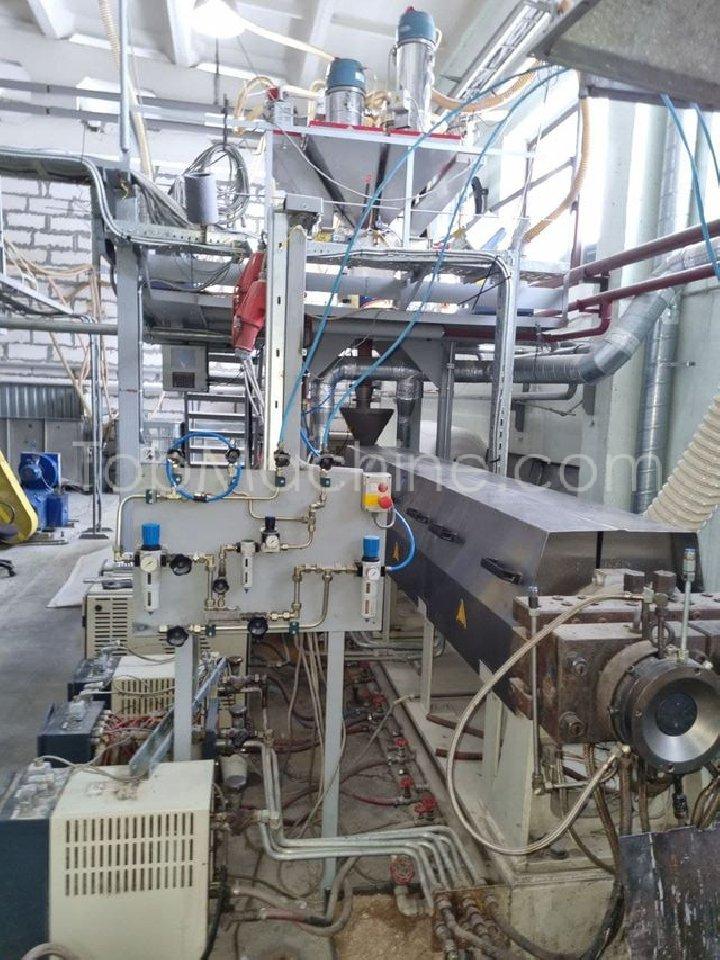 Used Berstorff Shaumex 90 ISO-TUBE Extrusion Ligne pour tubes en PE/PP
