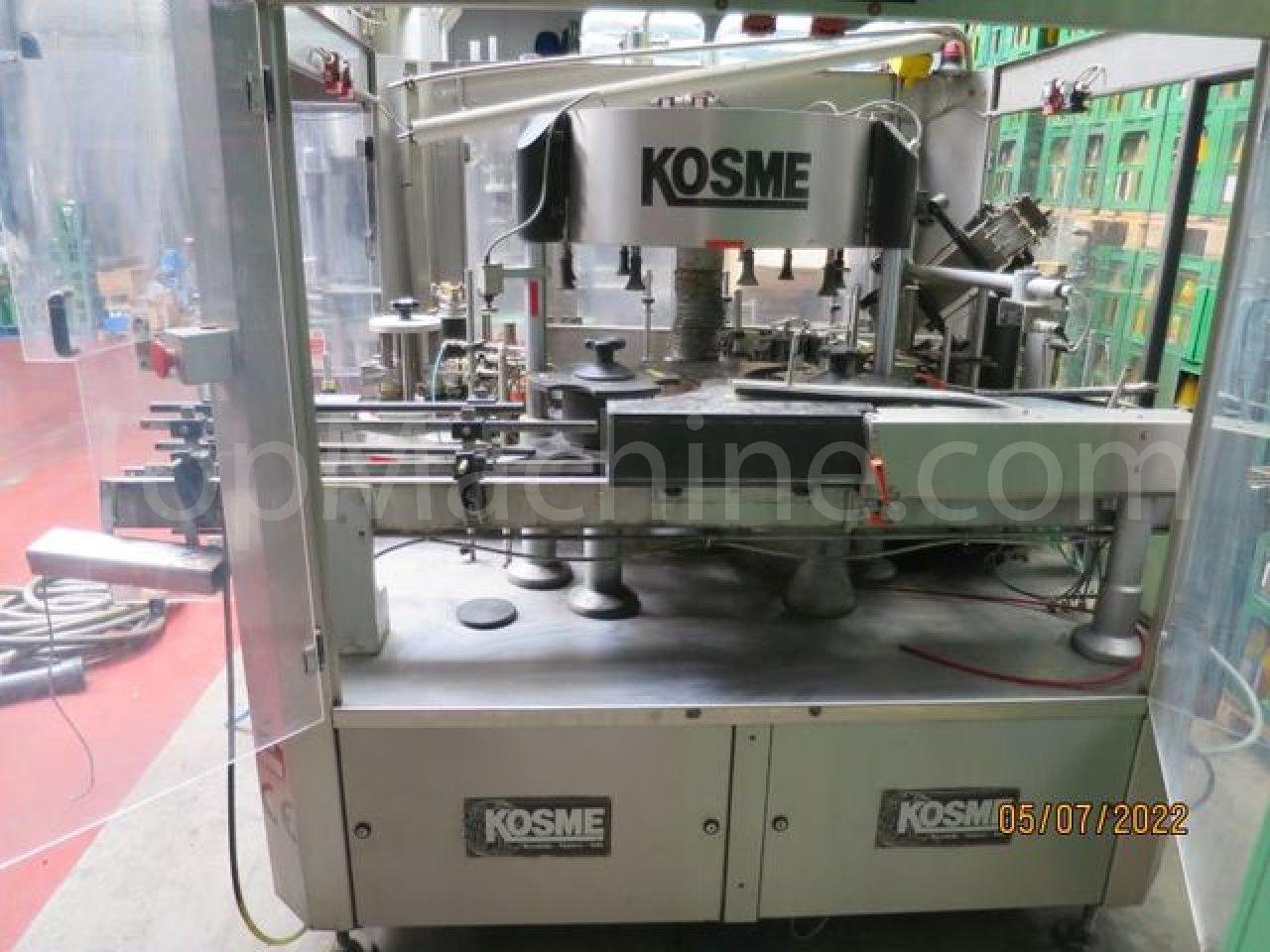 Used Kosme 9T S2E2+F Getränkeindustrie Etikettiermaschine
