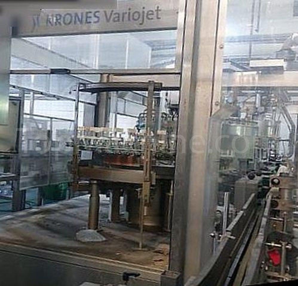 Used Krones Mecafill 40-50-10 Getränkeindustrie Abfüllen von kohlensäurehaltigen Getränken