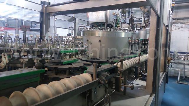 Used Krones Mecafill 40-50-10 Getränkeindustrie Abfüllen von kohlensäurehaltigen Getränken
