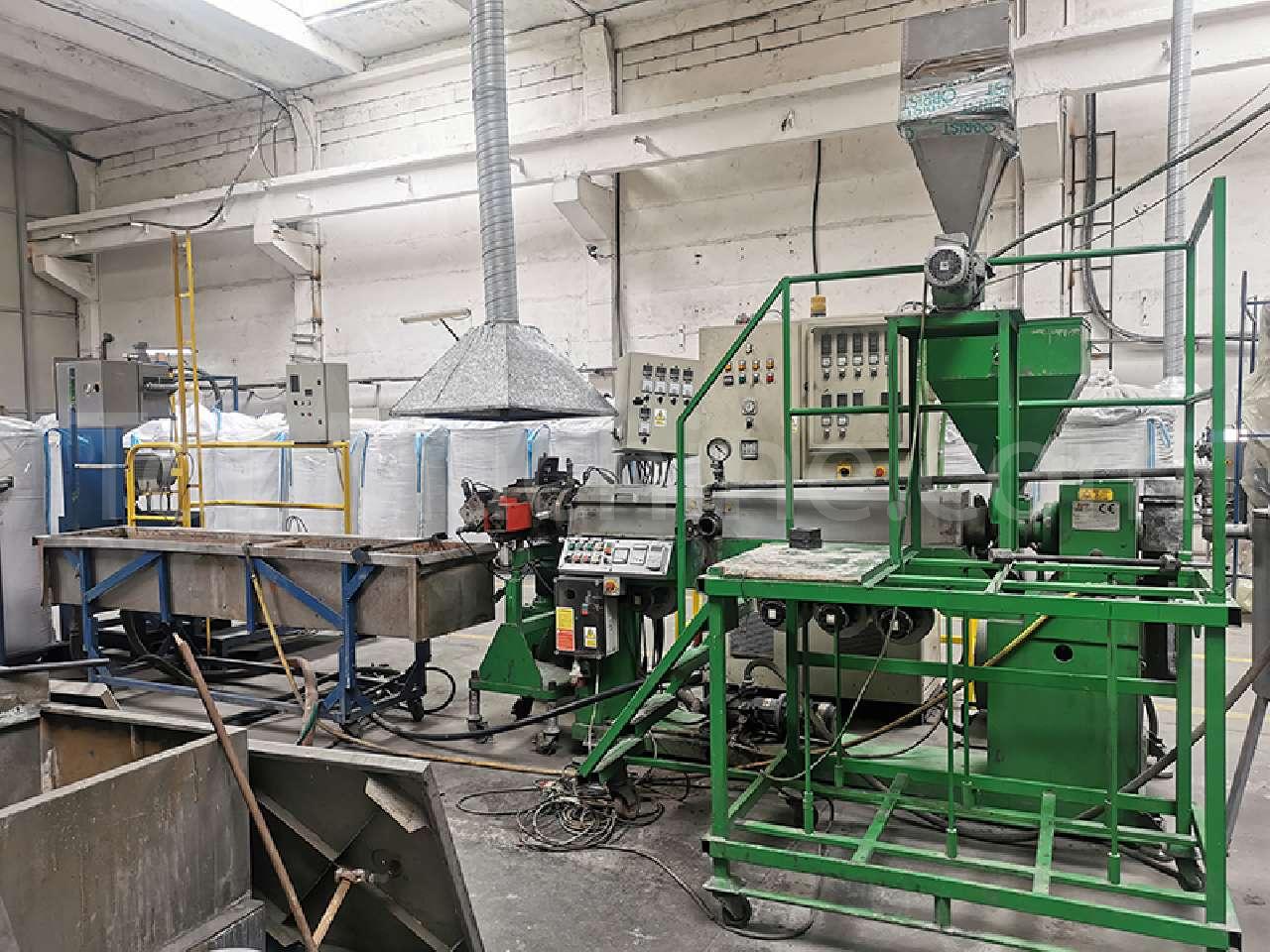 Used Prealpina 60/35 Recycling Repelletizing line