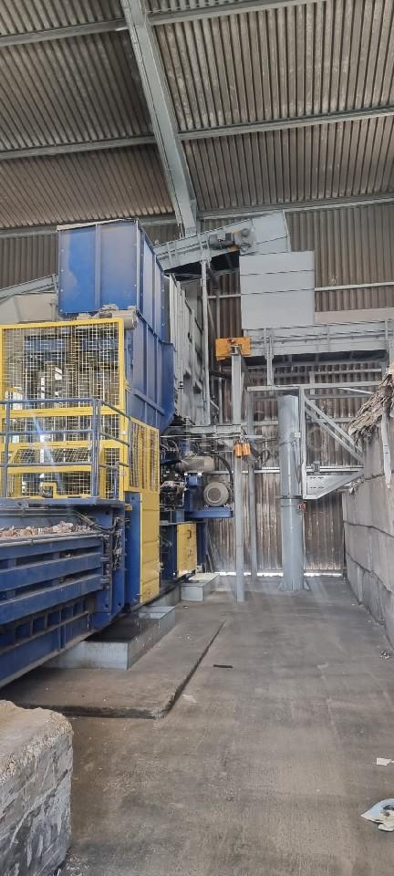 Used Hartner & Tomra Paper Sorting Plant Переработка отходов Дополнительное оборудование