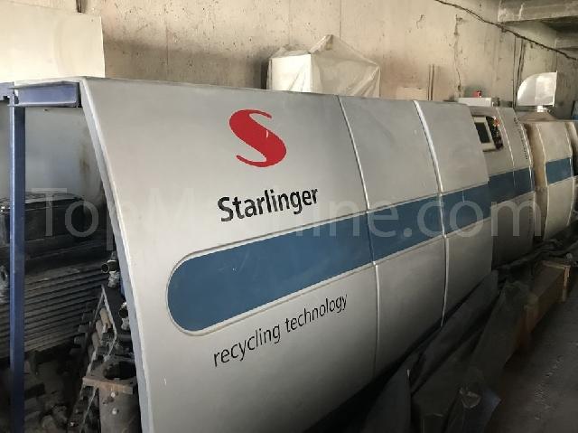 Used Starlinger recoSTAR universal 85 回收 重新造粒生产线