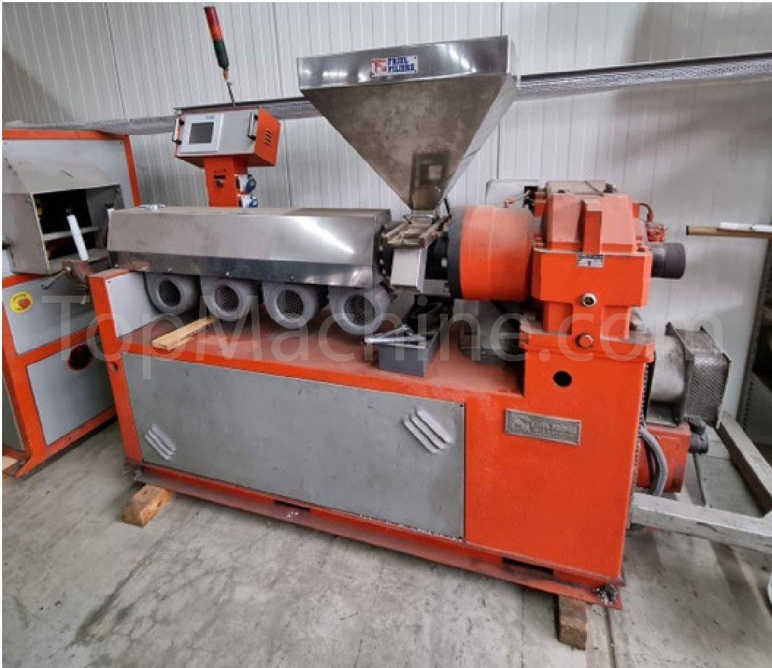 Used Friul Filiere 60 22D Extrusion PE/PP extrudeuse