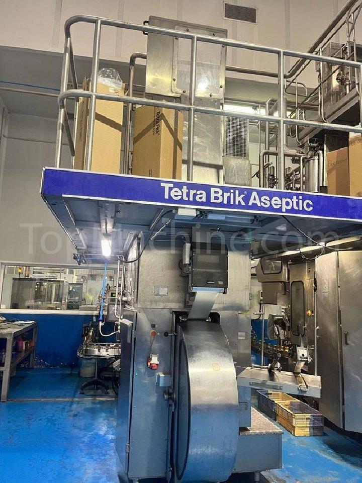 Used Tetra Pak TBA 19 200 ml Slim Suları ve Süt Aseptik dolum