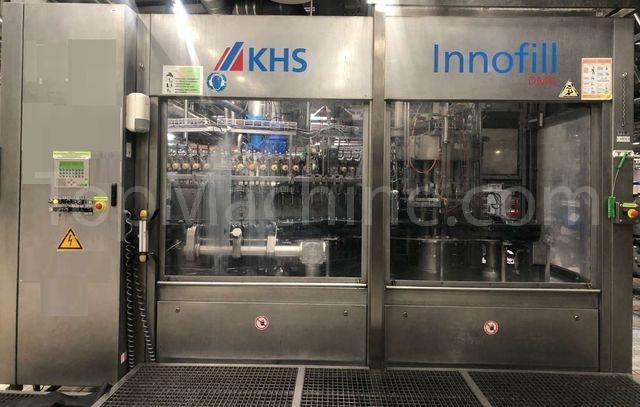 Used KHS Innofill (SVF) 120 Bebidas e Líquidos Linha de enchimento de vidro
