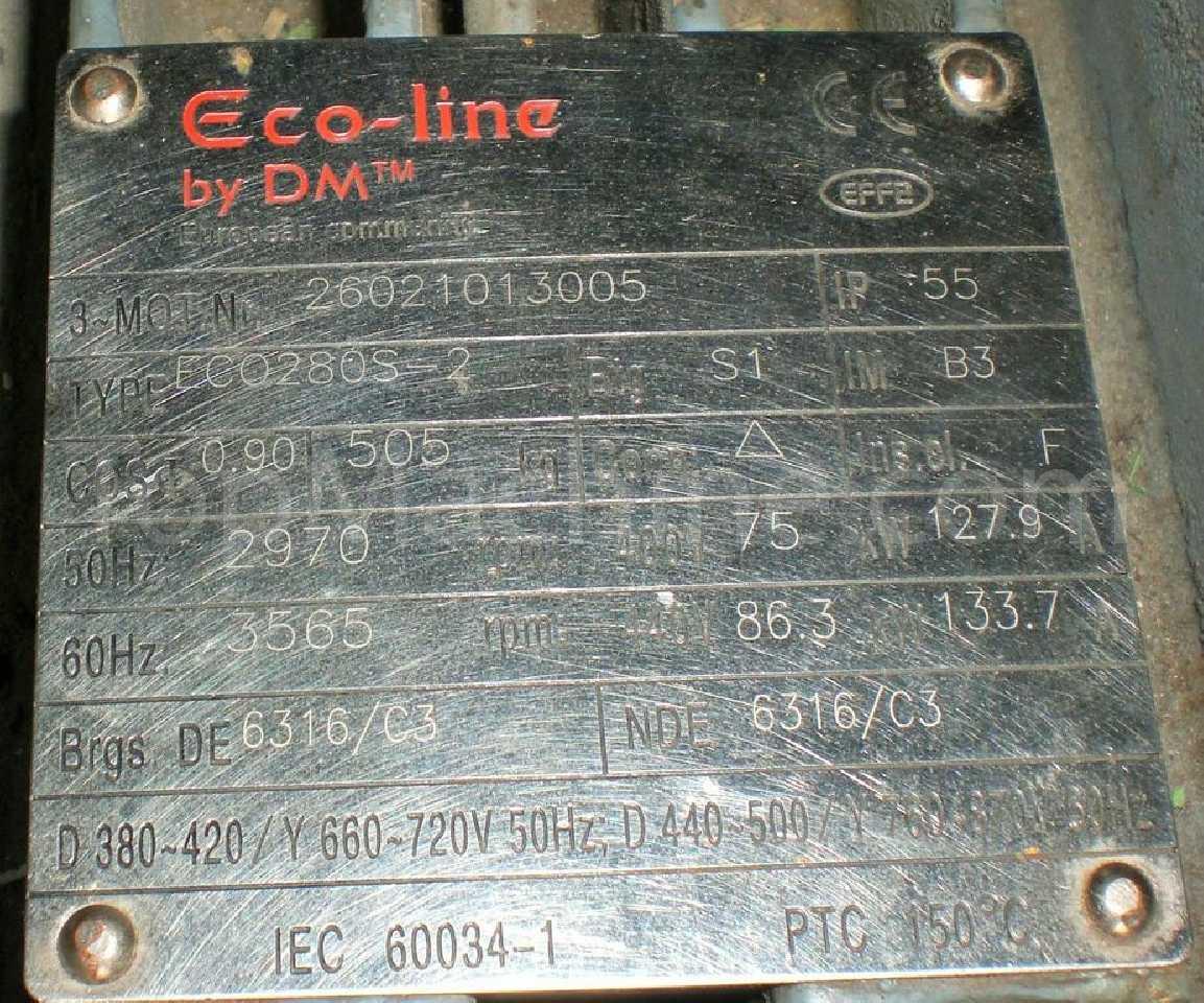 Used DM Eco-line ECO280S-2 Экструзия Дополнительное оборудование