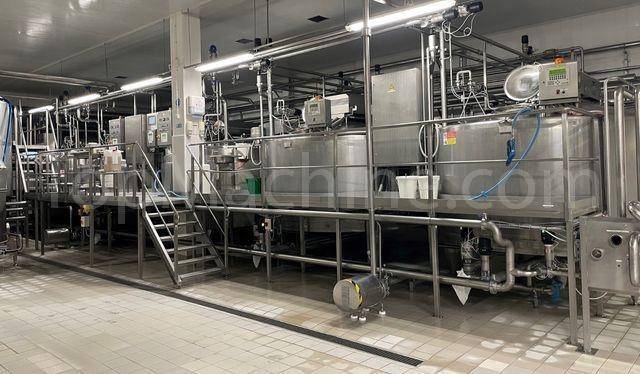 Used Damrow, APV Cheese vats Молочные продукты и Соки Сыр и масло