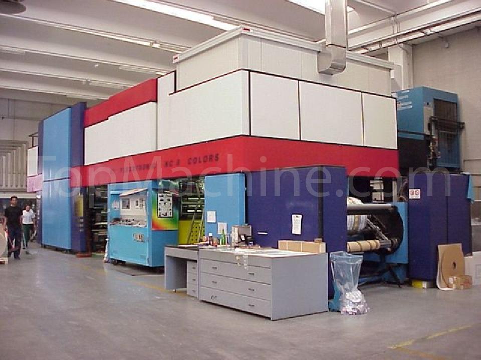 Used Multipress C.I. Flexotronic N.C. 1540-1200/8  CI flexo baskı presleri