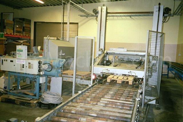 Used Kettner Uni BP Beverages & Liquids Palletizer & Pallet wrapper