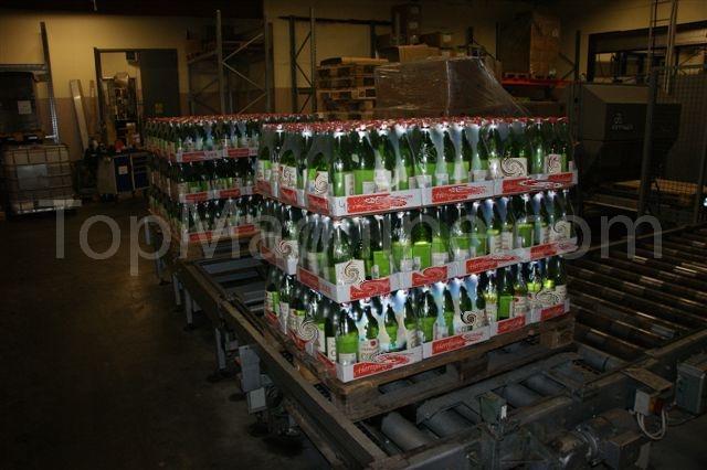 Used Kettner Uni BP Beverages & Liquids Palletizer & Pallet wrapper