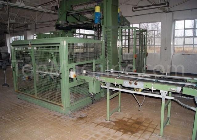 Used Meypack PK 110 Getränkeindustrie Palettierer und Palettenwickler