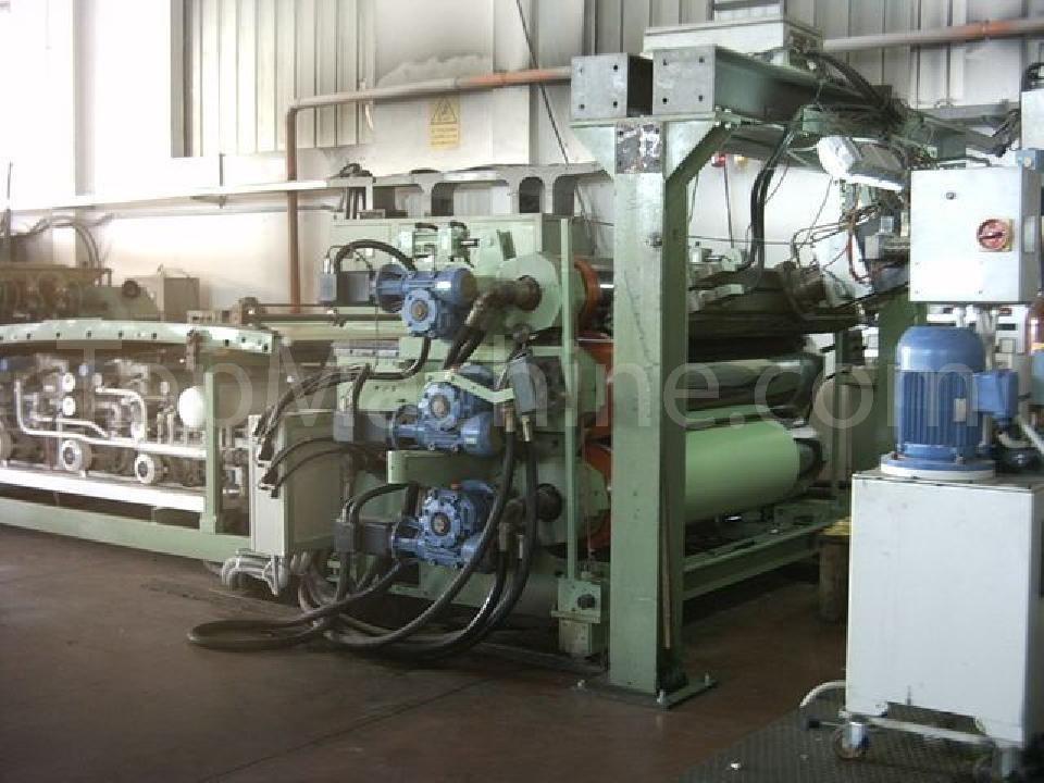 Used OMAM Cast Coex 90/70/70  Co-extruder Cast line
