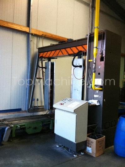 Used Interpack Siemens AG ZZS/H Universal  Palletizer & Pallet wrapper