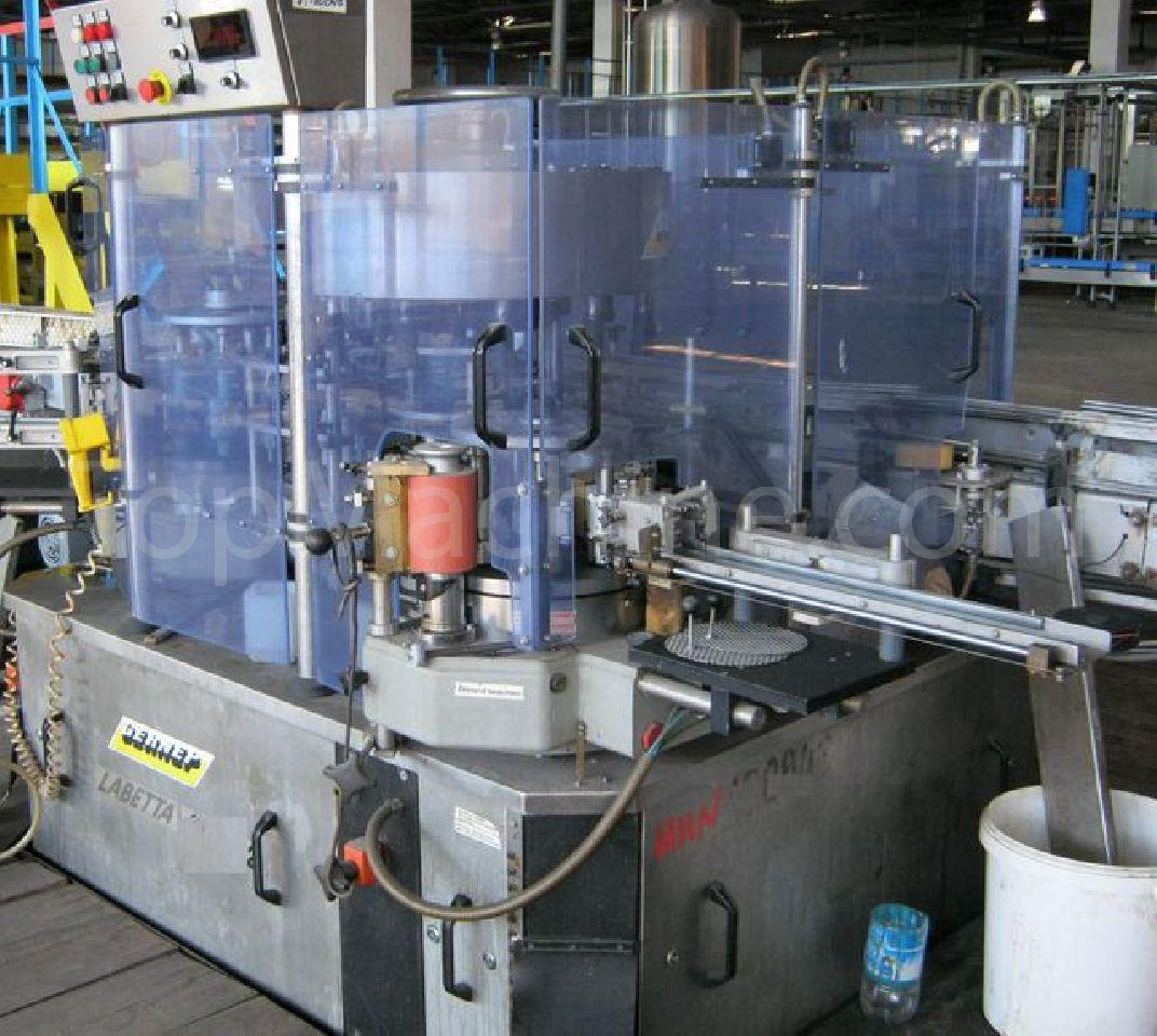 Used Gernep 6-4-12 Beverages & Liquids Labeller