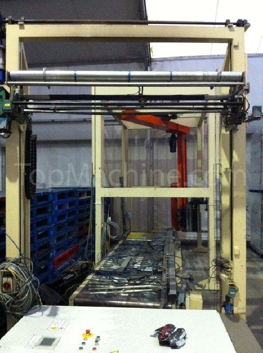 Used Borst P 1700  Palletizer & Pallet wrapper
