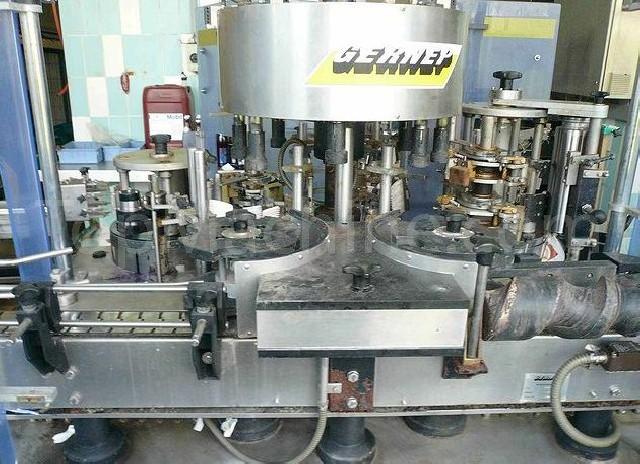 Used Gernep Labetta 372/6 L Bibite e Liquidi Etichettatrice di bottiglie