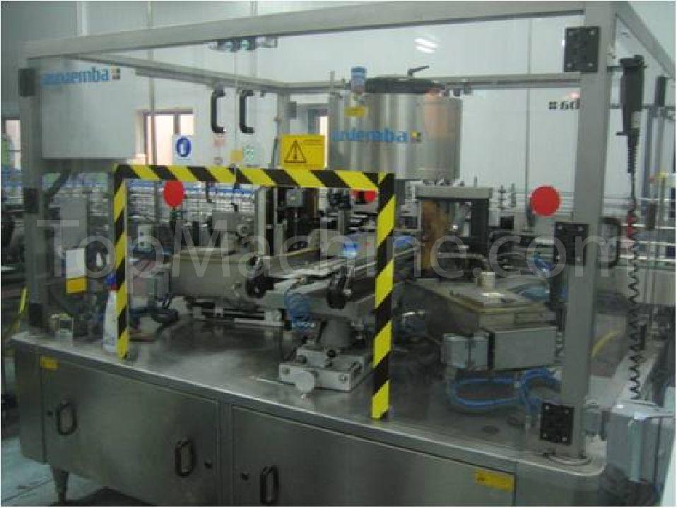 Used Auxiemba R-24  Etichettatrice di bottiglie