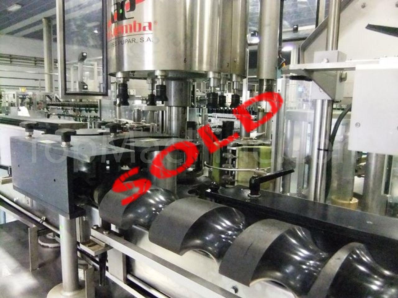 Used Auxiemba Gacela R - 8 -II -IZ Beverages & Liquids Labeller