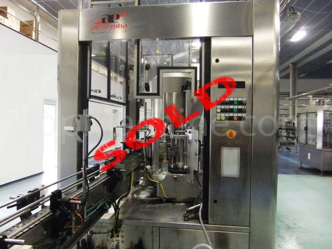 Used Auxiemba Gacela R - 8 -II -IZ Bibite e Liquidi Etichettatrice di bottiglie