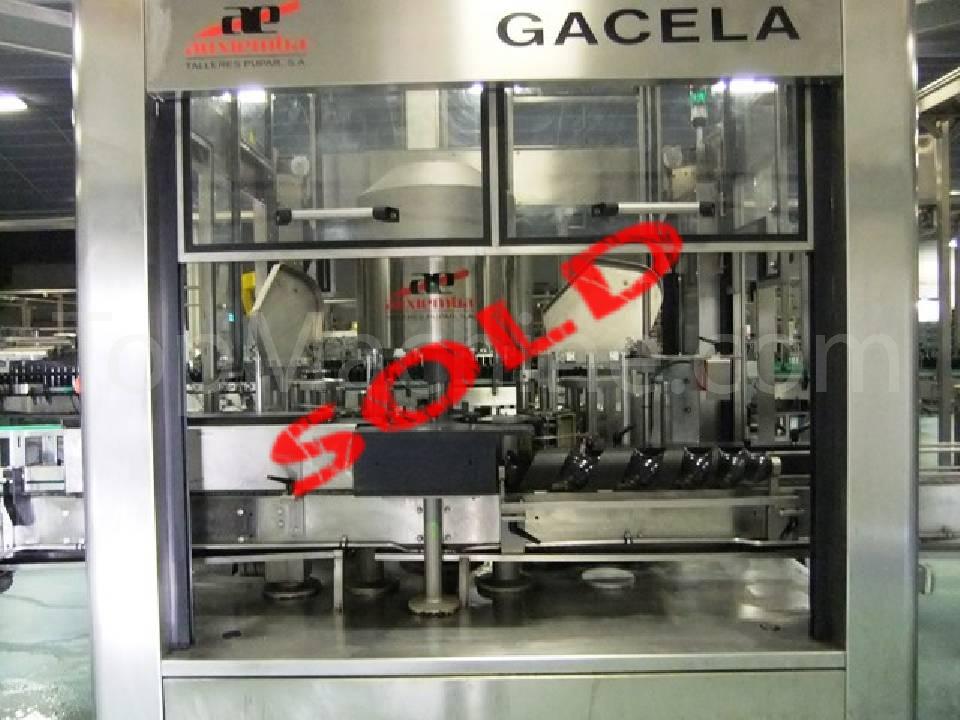 Used Auxiemba Gacela R - 8 -II -IZ  Etichettatrice di bottiglie