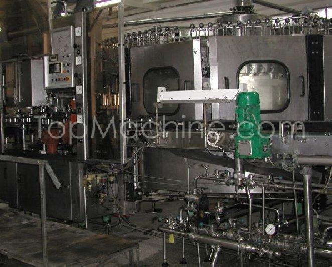 Used KHS Rola-Tronic 132/24  玻璃灌装生产线
