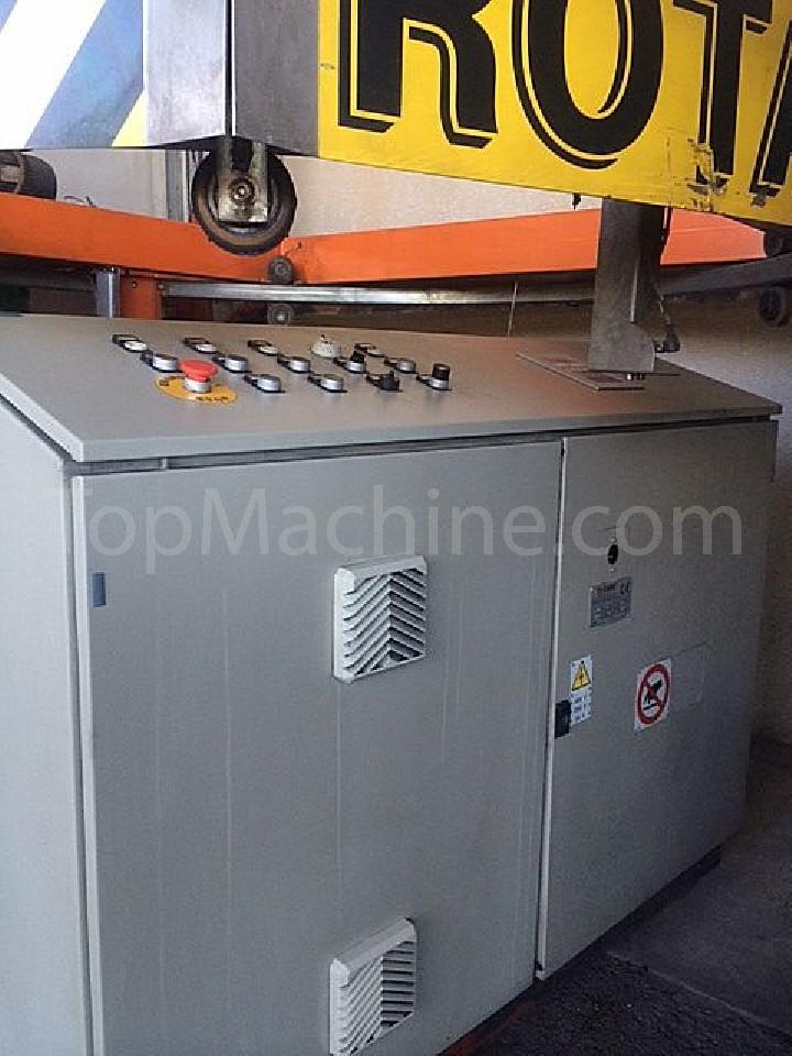 Used Tiemme Rotary Ring Beverages & Liquids Palletizer & Pallet wrapper