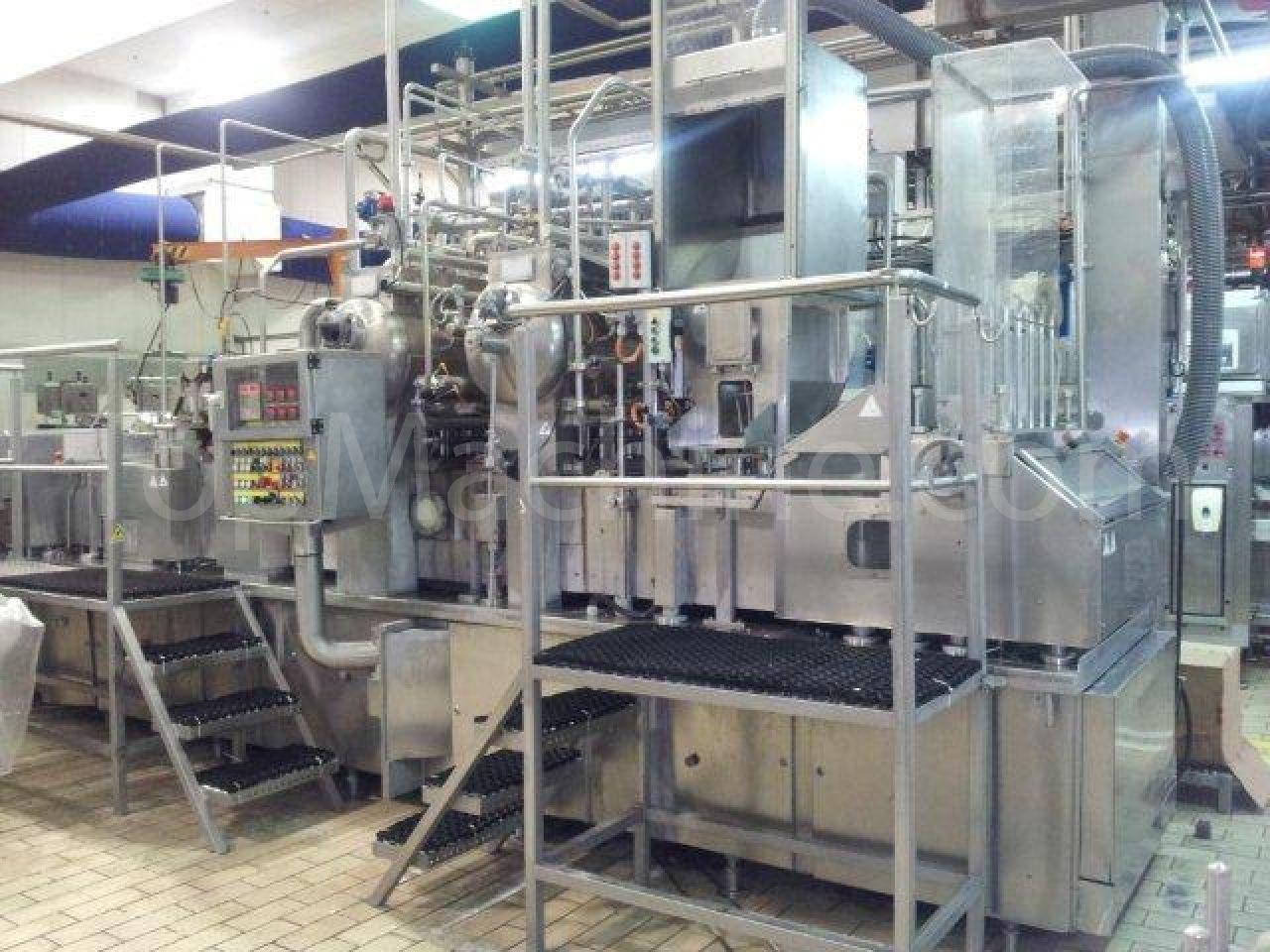 Used Hamba BK 6004/4 Milchprodukte & Säfte Becher Füll- und Verschließmaschine