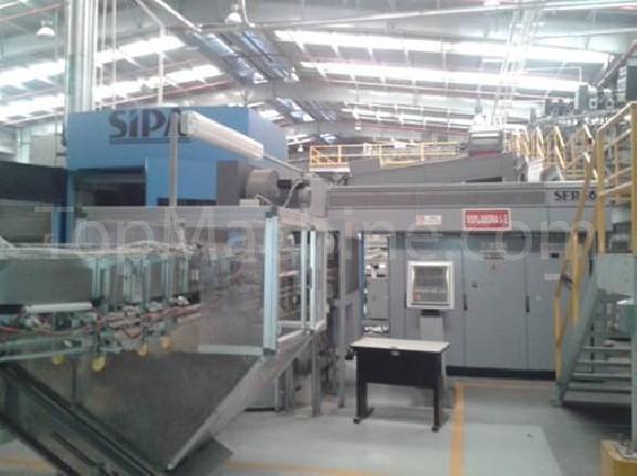 Used Sipa SFR 16  Sopladora de botellas PET