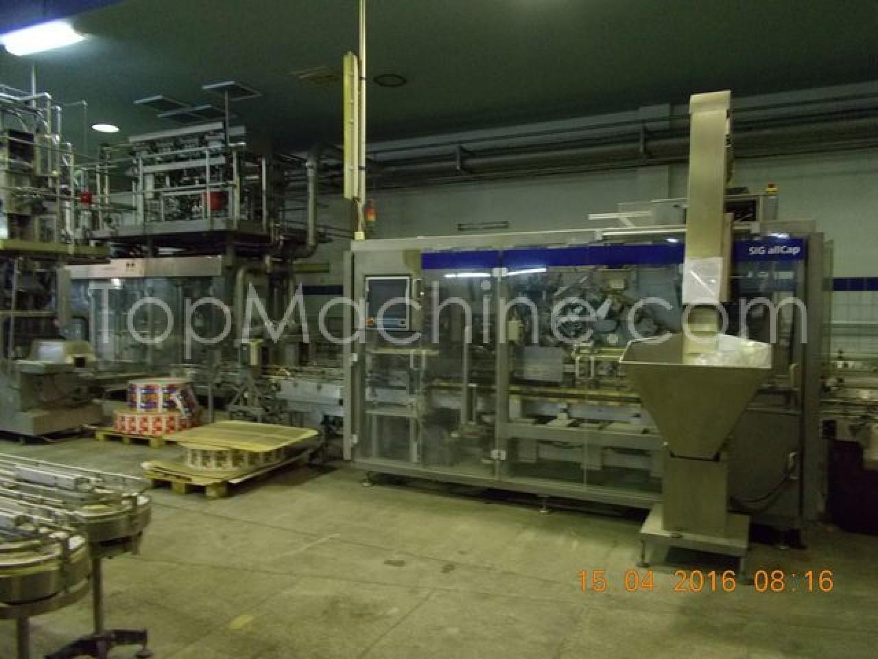 Used SIG Combibloc CFA 207 Dairy & Juices Aseptic filling