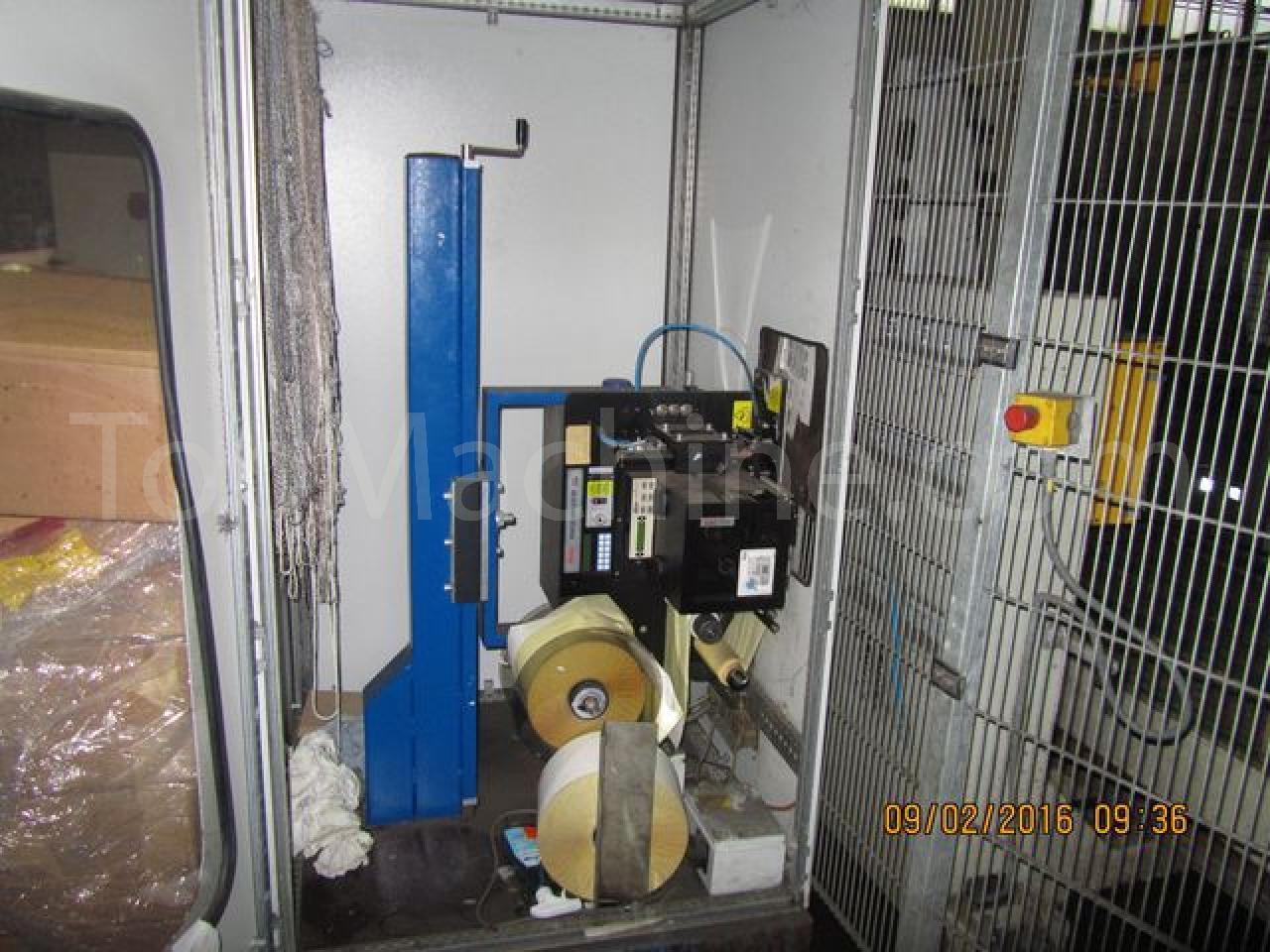 Used Eurapack FB-C-Inline Bibite e Liquidi Pallettizzatore ed avvolgipallet