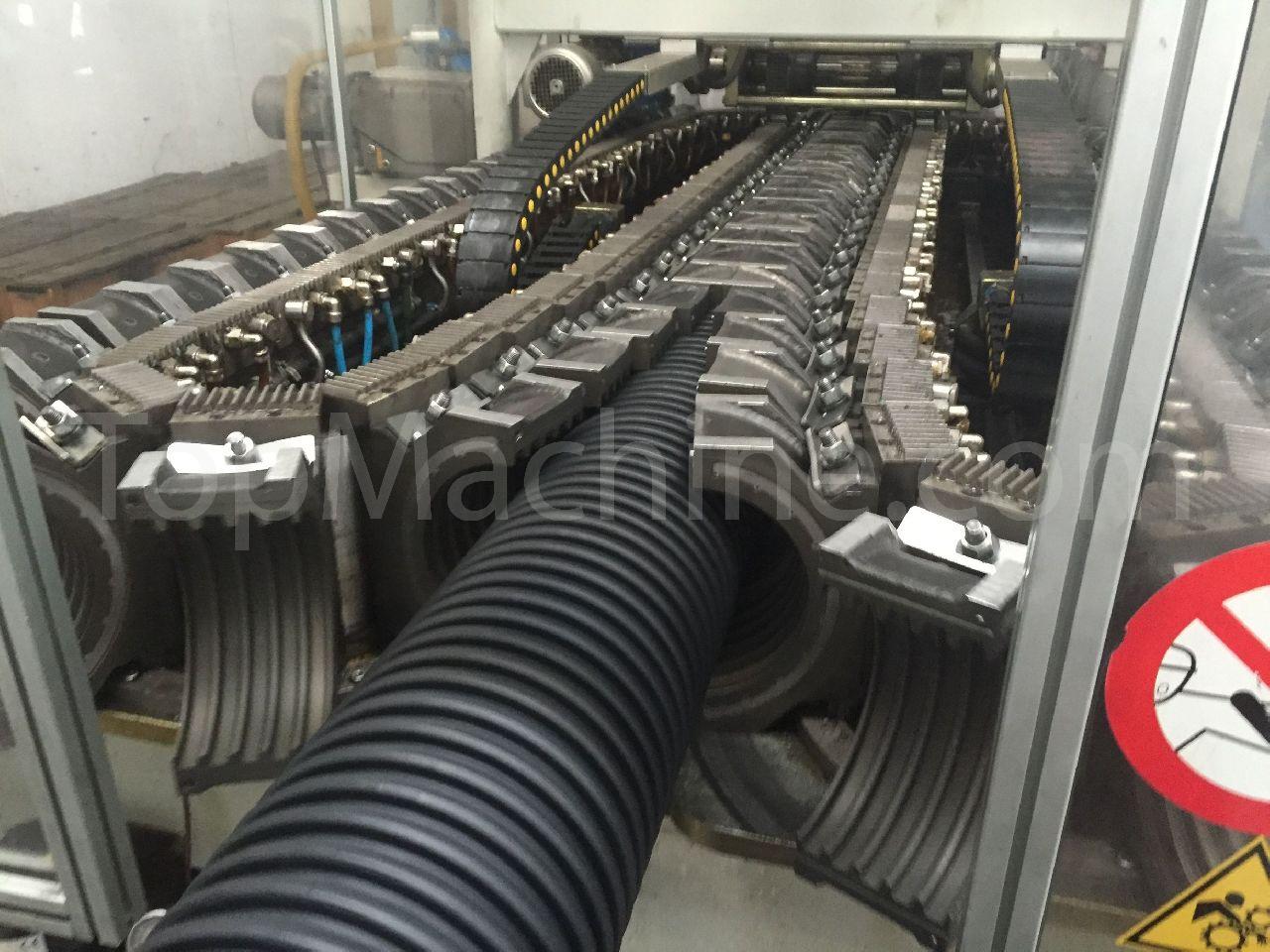 Used ITIB F 250 45 Extrusion Corrugated pipe line