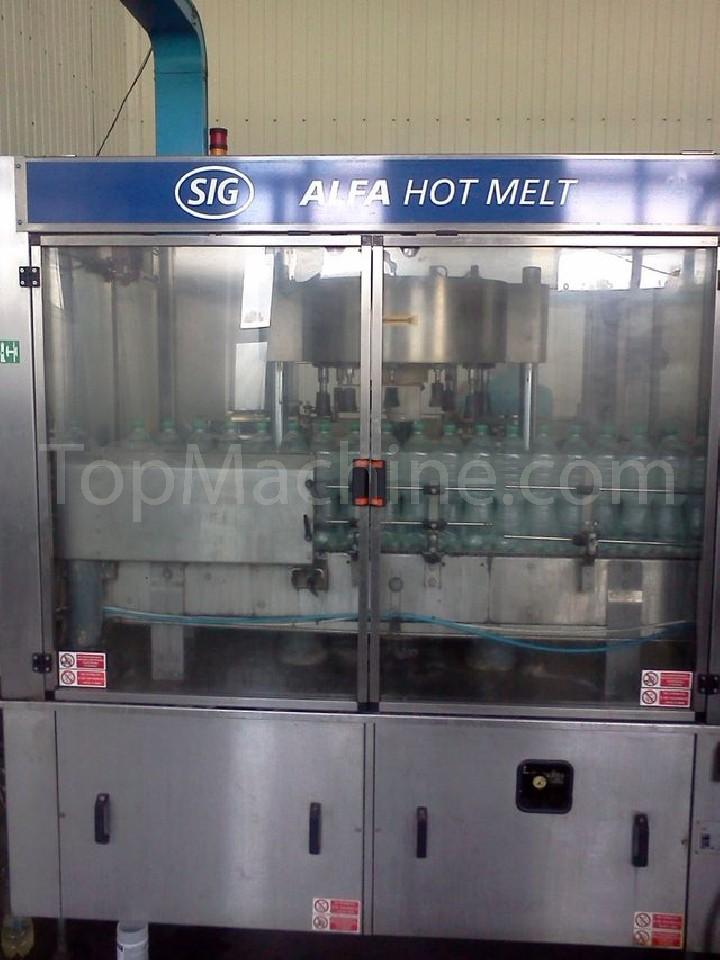 Used Sig Alfa Hot melt Getränkeindustrie Etikettiermaschine