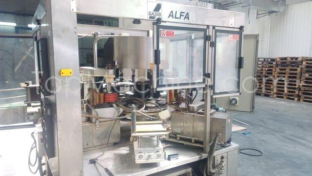 Used Sasib Alfaquattro F10 Getränkeindustrie Etikettiermaschine