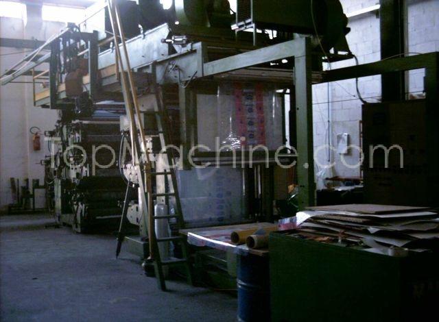 Used Manzoni Nesaflex 70/66 A Film & Print CI flexo printing presses