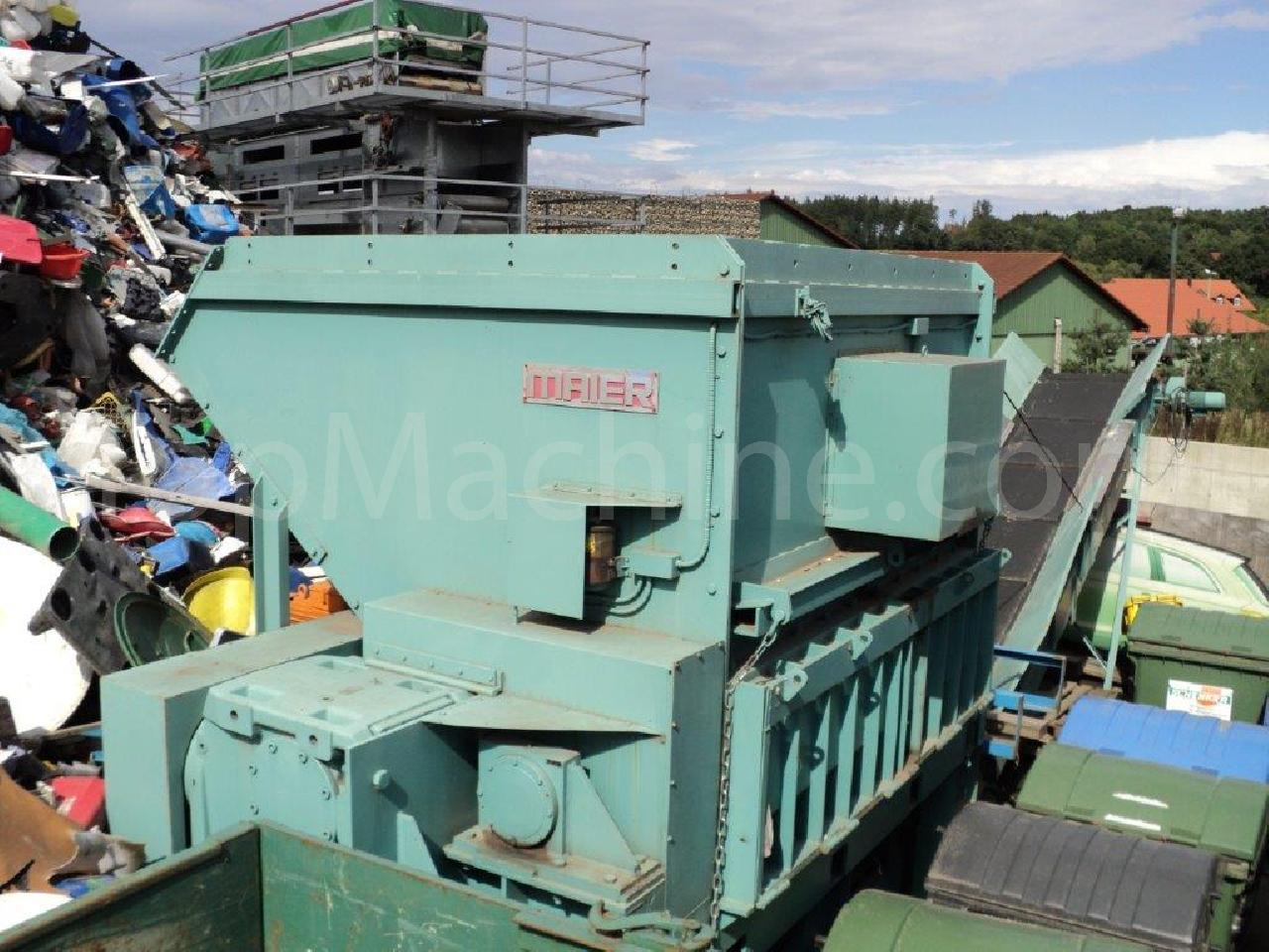 Used Maier Brecher Recycling Shredders