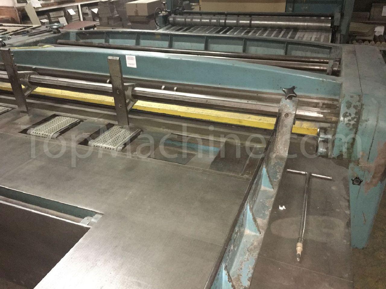 Used BAHMÜLLER 0107 Wellpappenindustrie Rotationsstanzen, Slotters