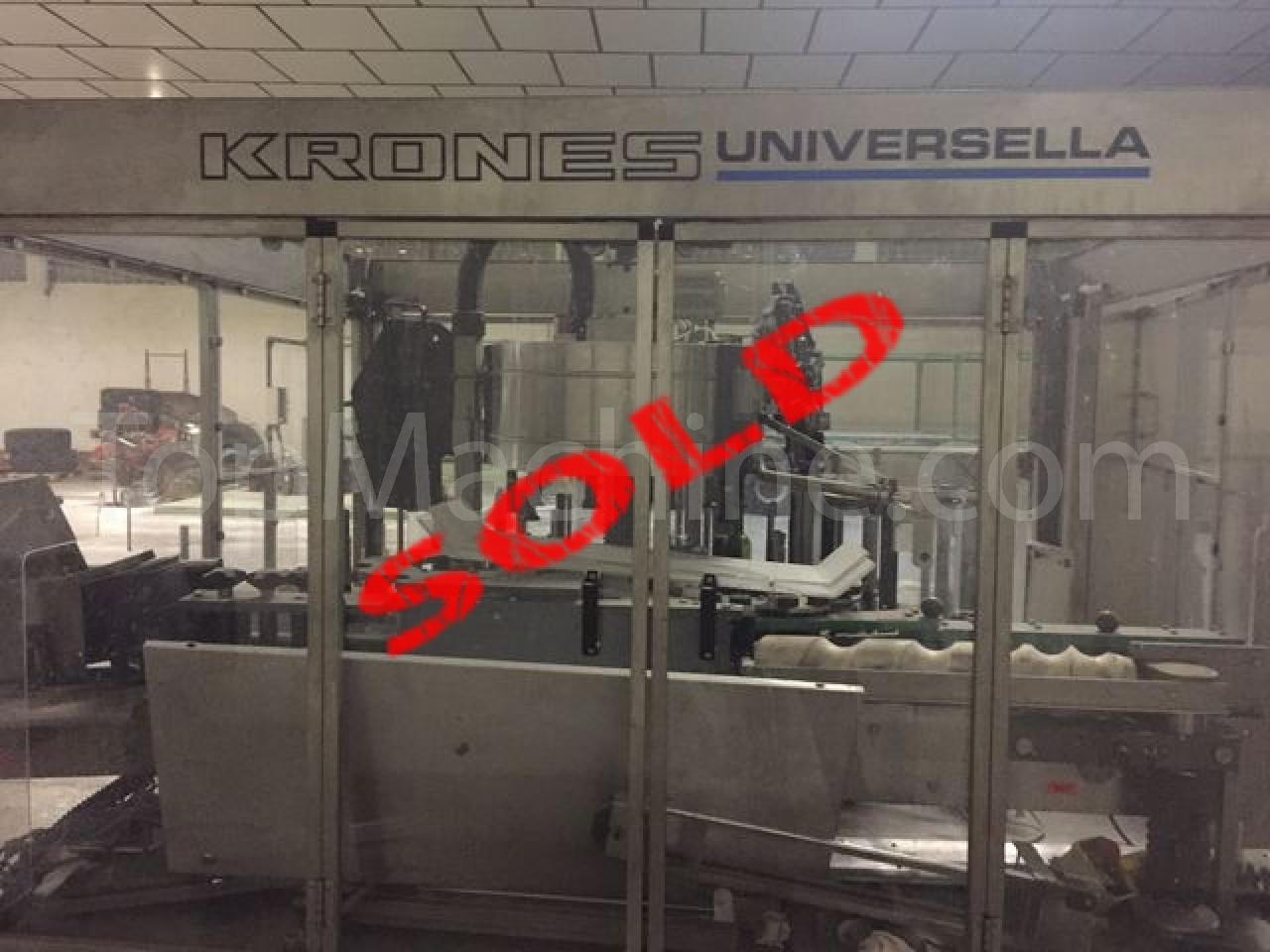 Used Krones Universella Beverages & Liquids Labeller