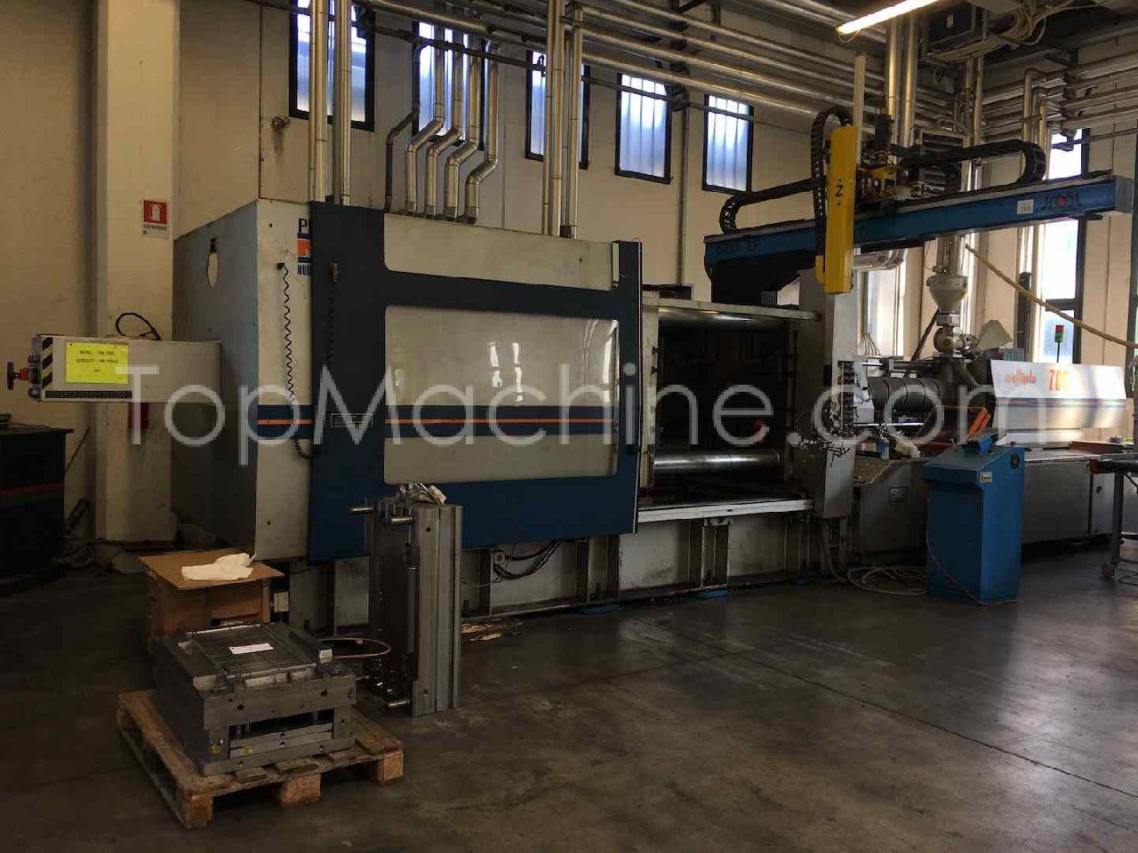 Used NPM - NEW PLASTIC METAL multipla 700 Injection Moulding Clamping force up to 1000 T