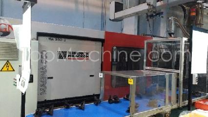 Used Ferromatik VM 550/4800 Injection Moulding Clamping force up to 1000 T