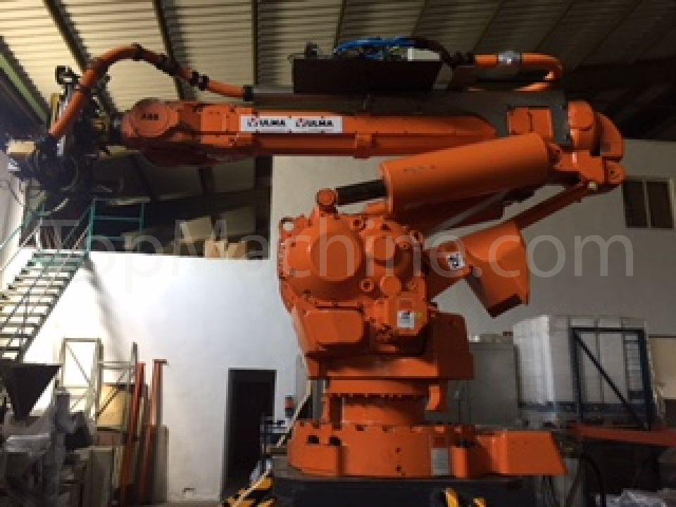 Used ABB IRB 6400R  Palletizer & Pallet wrapper