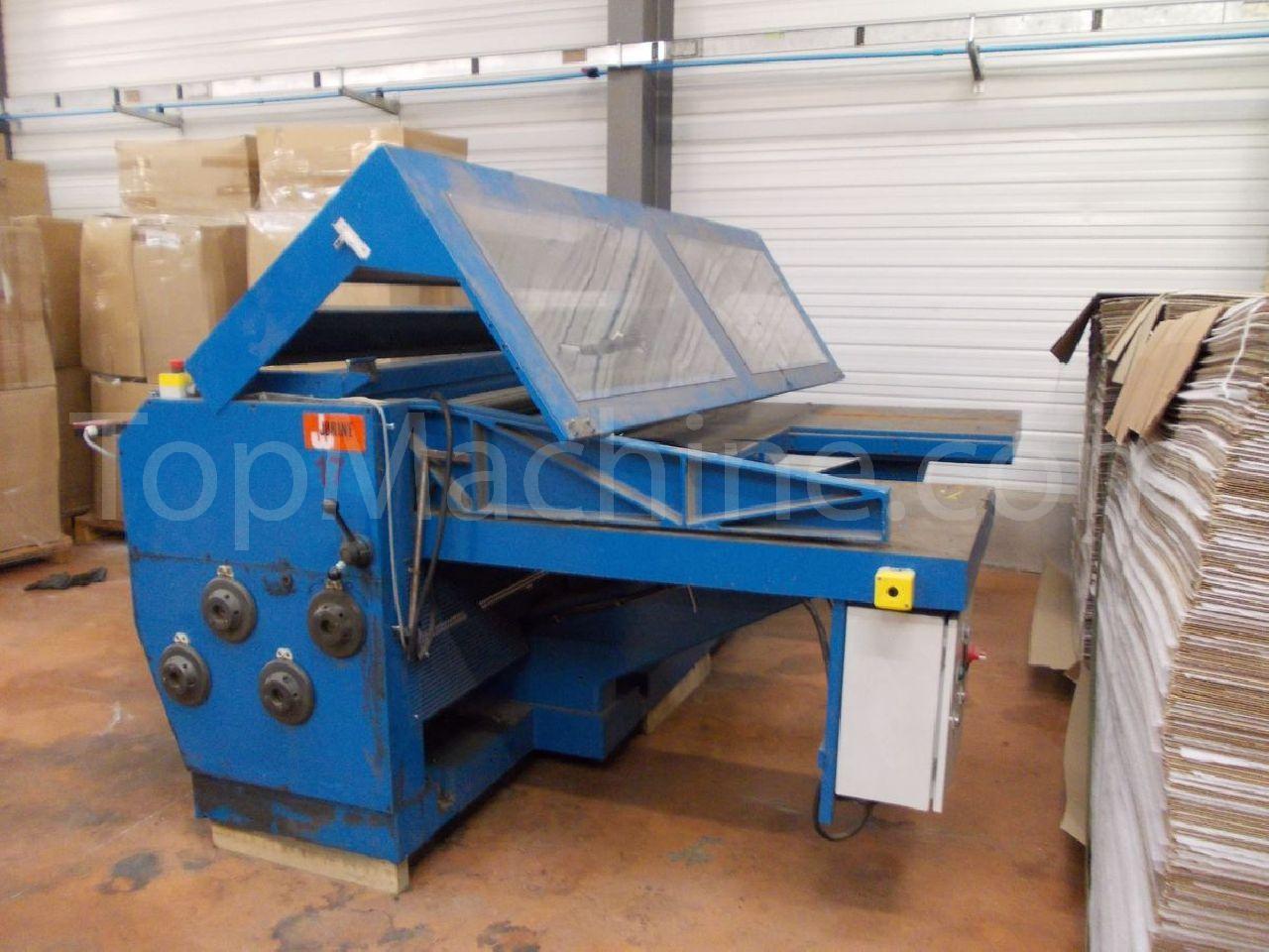 Used JURINE 82 Wellpappenindustrie Rotationsstanzen, Slotters