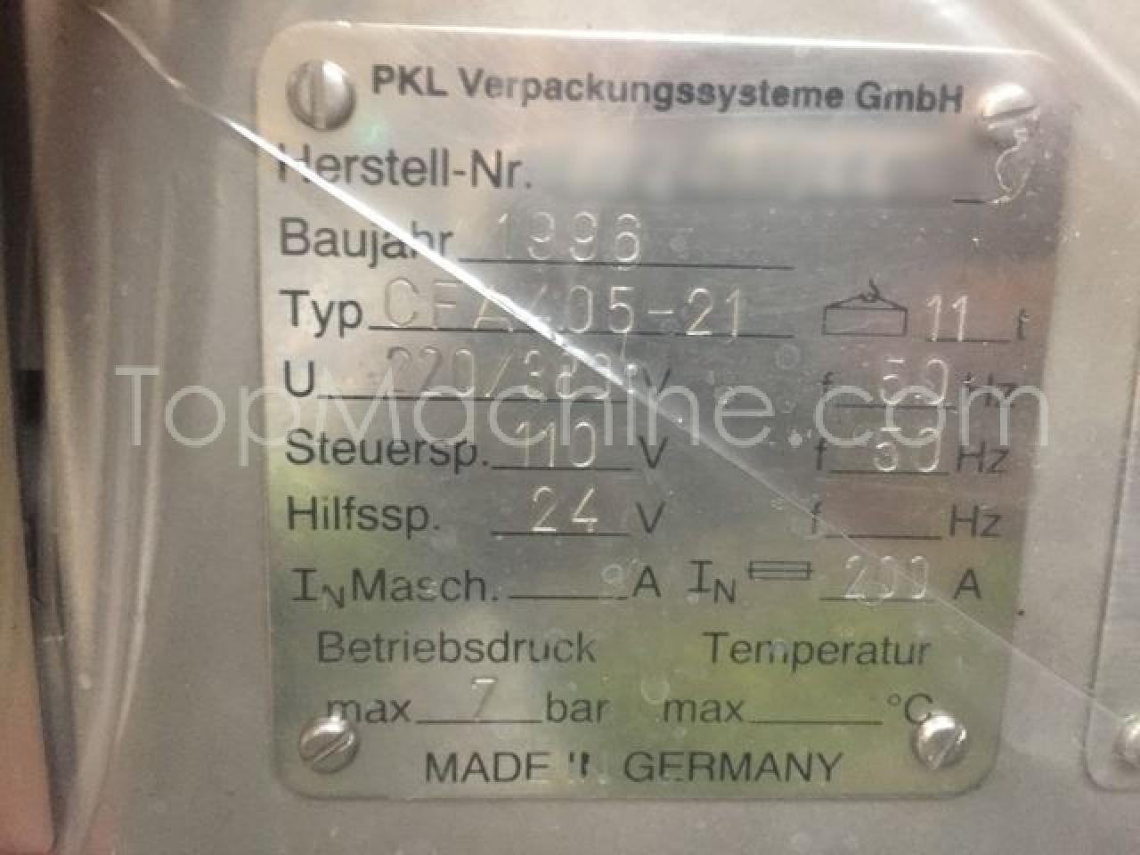 Used SIG Combibloc CFA 405-21 Dairy & Juices Aseptic filling