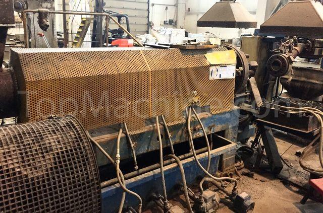 Used OMP Prealpina Tandem 160 + 220 Recyclage Ligne de granulation